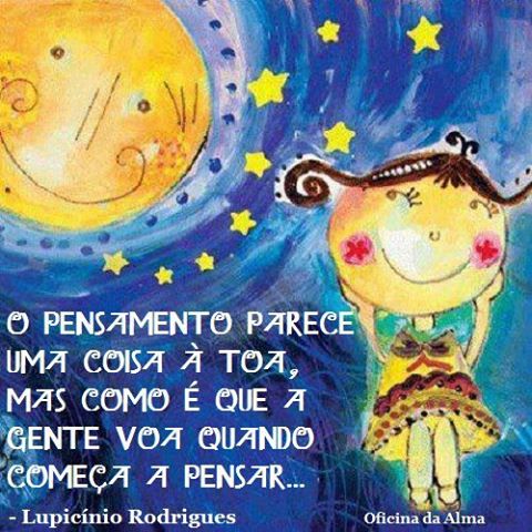 pensamento parece coisa à toa