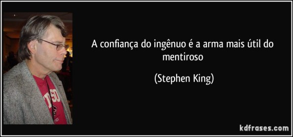 confiança do ingênuo