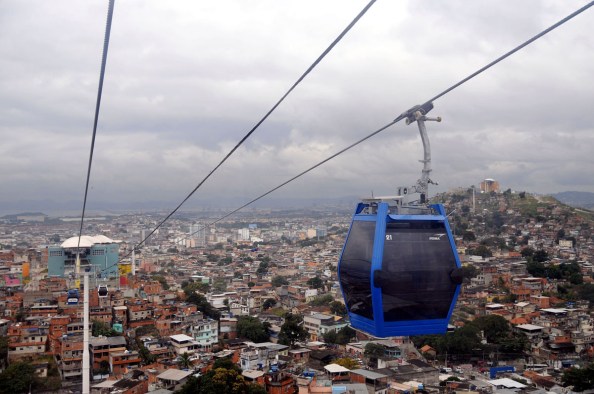 Inauguração do Teleférico no Alemão